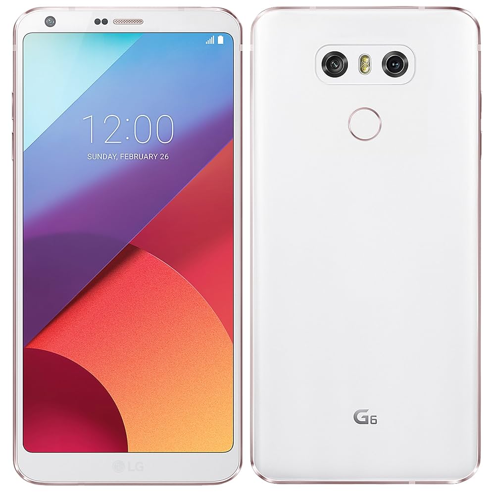 LG Electronics - LG G6 4GB/64GB　LG-H870DS(ホワイト) LG G6 H870 Single Sim 64Gb 5.7 Inch Factory Unlocked 4G Lte